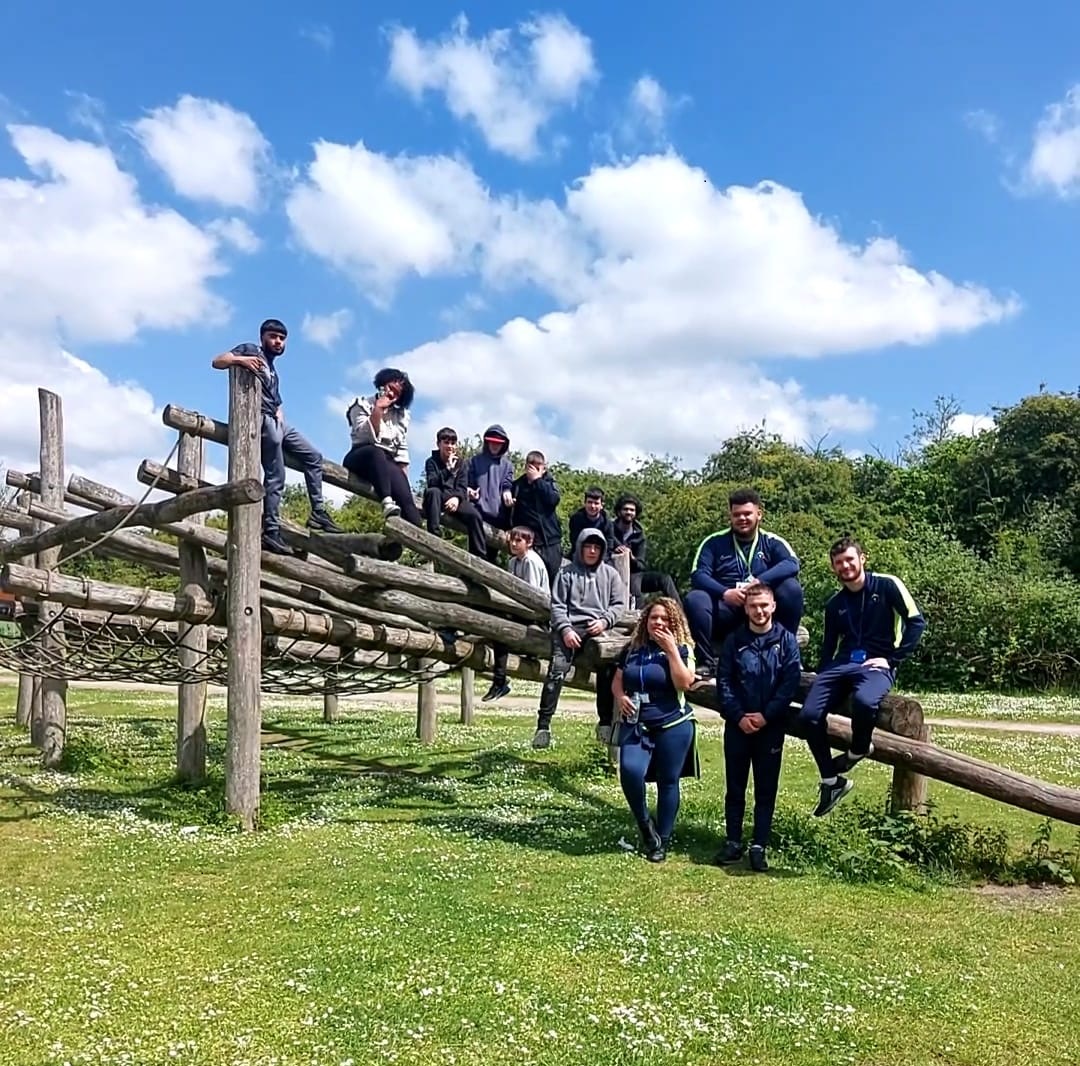 Outdoors group photo